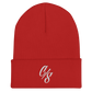 C/S (Con Safos) - Embroidered Cuffed Beanie