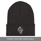 C/S (Con Safos) - Embroidered Cuffed Beanie