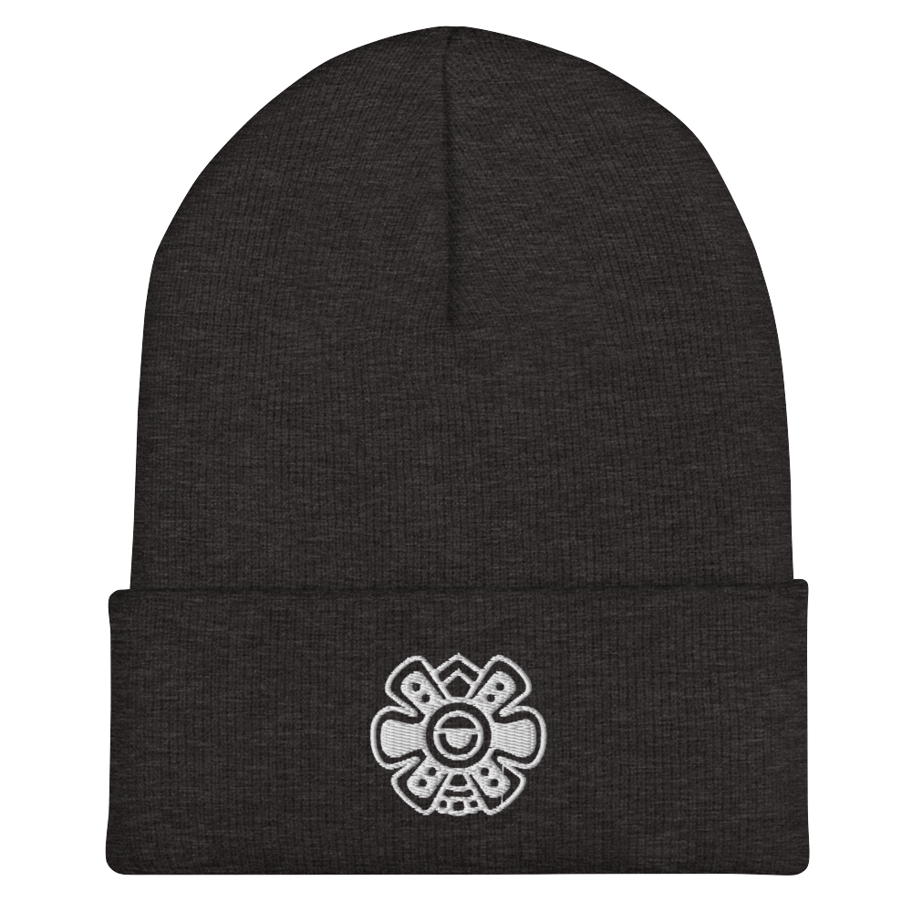 Ollin (Movement) - Embroidered Cuffed Beanie
