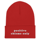 Positive Chisme Only - Embroidered Beanie