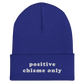Positive Chisme Only - Embroidered Beanie