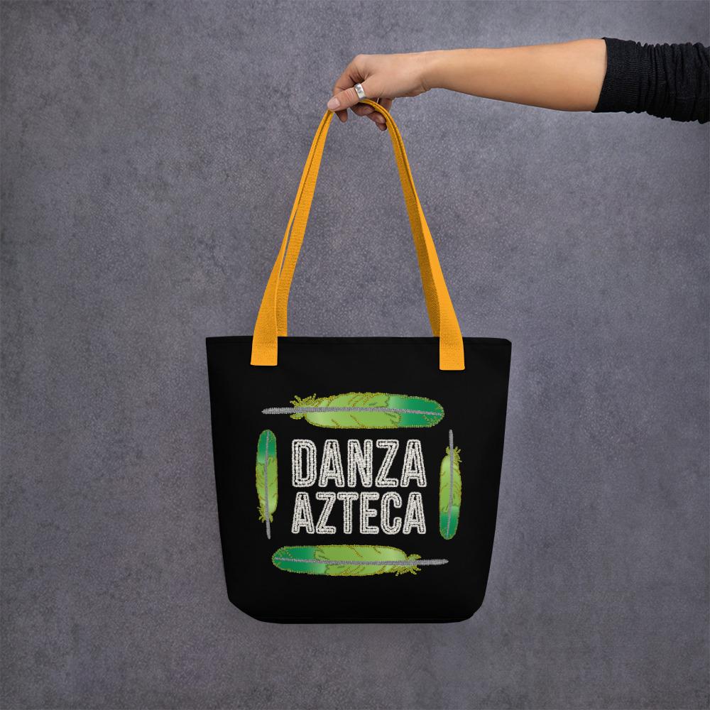 Danza Azteca (Digital Beadwork) - Double Sided Tote bag
