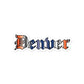 Denver Zarape Orange and Blue - Sticker (S, M, L) - Licuado Wear