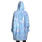 Dreamy Butterflies (Blue & White) - Cobija Hoodie