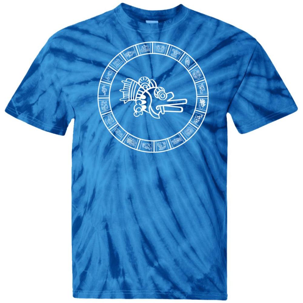 Ehecatl (Wind) - Unisex Tie Dye T-Shirt - Licuado Wear