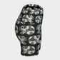 Day of the Dead Black & Silver Calavera – Sparkle Bike Shorts