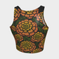 Day of the Dead Marigold – Reversible Sparkle Cropped Tank Top