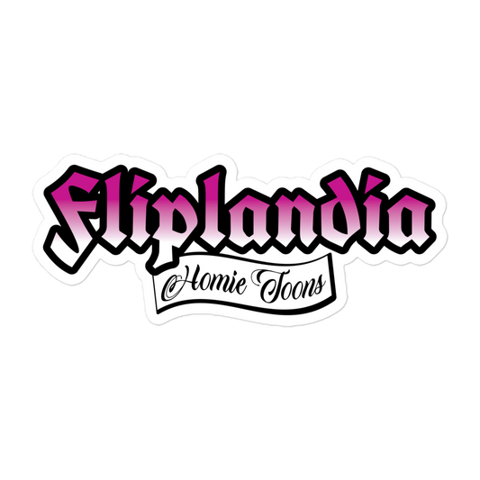 Fliplandia Homie Toons - Sticker (3 sizes avail.)