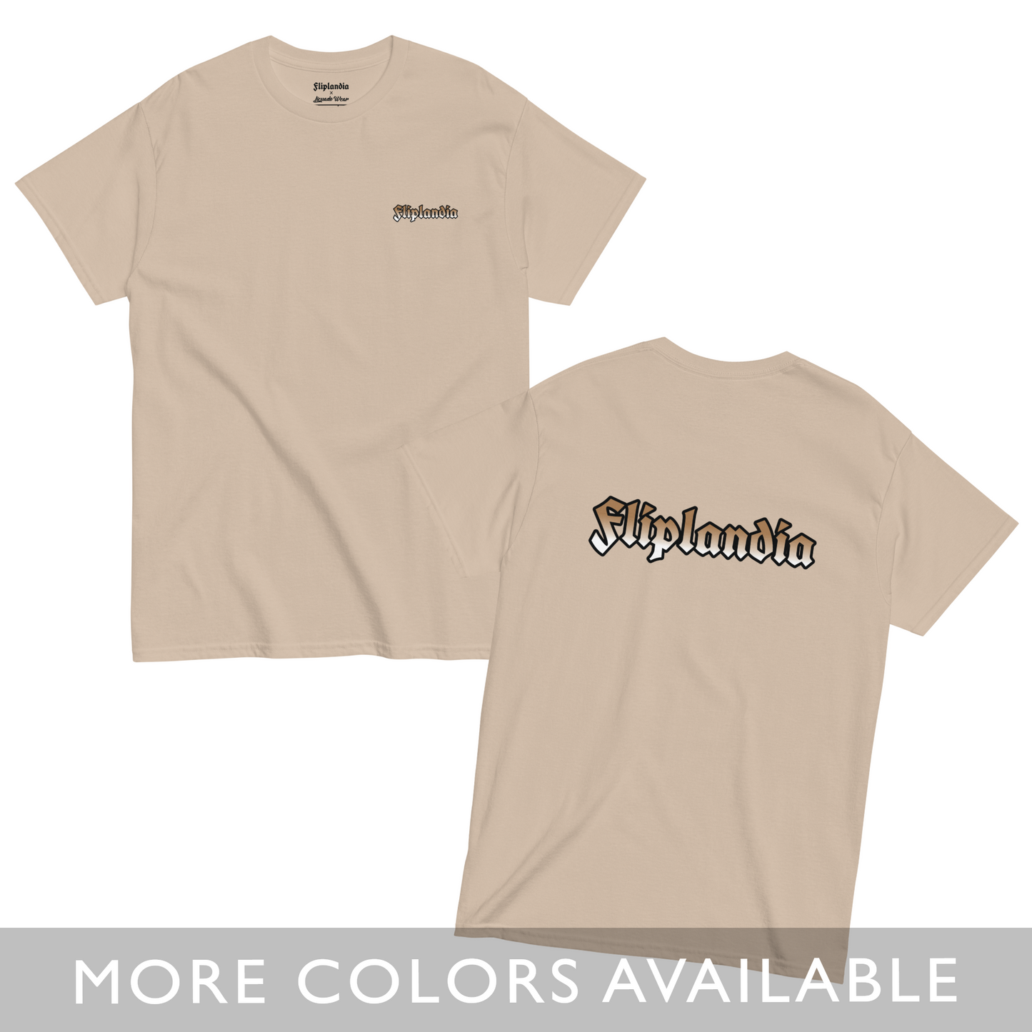 Fliplandia Tan Gradient - Unisex T-shirt