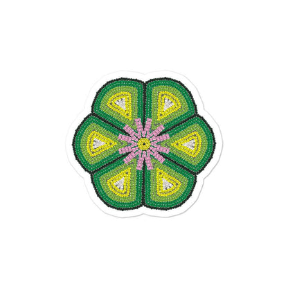 Flowering Peyote (Digital Beadwork) - Sticker (S, M, L)
