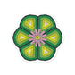 Flowering Peyote (Digital Beadwork) - Sticker (S, M, L)