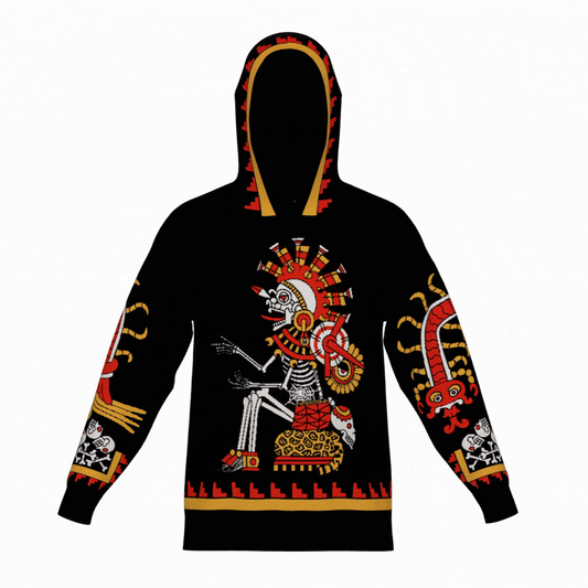 Mictlantecuhtli & Mictecacihuatl – Knitted Hoodie