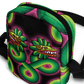 Green and Pink Quetzalcoatl - Unisex Crossbody Bag