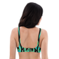 Green Chrome Charro (Escorpión/Scorpion) - Recycled Bikini Top