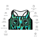 Green Chrome Charro (Escorpión/Scorpion) -  Sports Bra