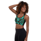 Green Chrome Charro (Escorpión/Scorpion) -  Sports Bra