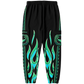 Green Chrome Charro (Escorpión/Scorpion) - Unisex Cargo Joggers