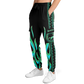 Green Chrome Charro (Escorpión/Scorpion) - Unisex Cargo Joggers