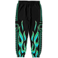 Green Chrome Charro (Escorpión/Scorpion) - Unisex Cargo Joggers