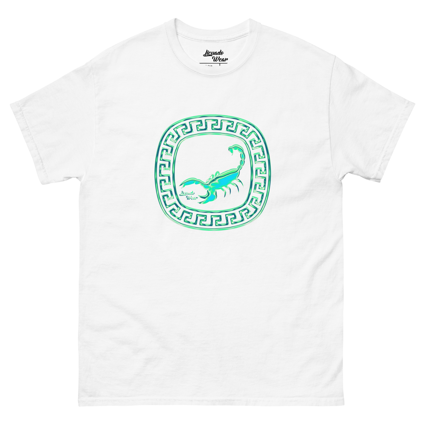 Green Chrome Charro (Escorpión/Scorpion) - Unisex T-shirt