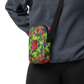 Green Floral - Unisex Crossbody Bag