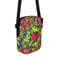 Green Floral - Unisex Crossbody Bag