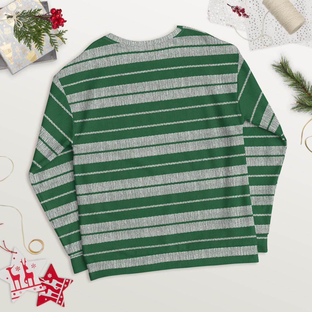 Green Homie Holidays (Charlie Brown Stripe) - Unisex Sweatshirt