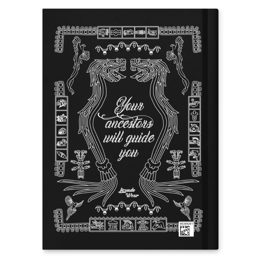 Your Ancestors Will Guide You (Black/White) - Hardcover Matte Journal