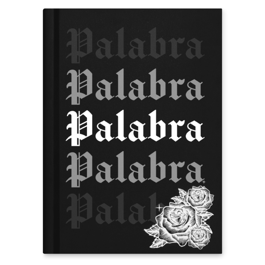 Palabra con Roses - Hardcover Matte Journal