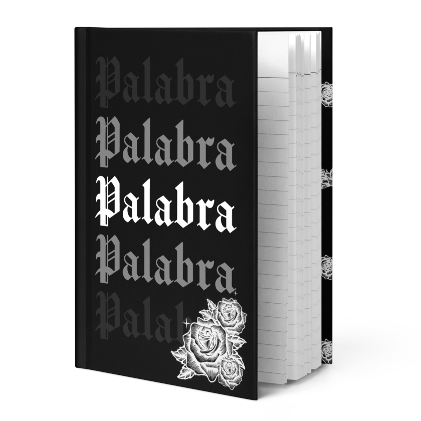 Palabra con Roses - Hardcover Matte Journal