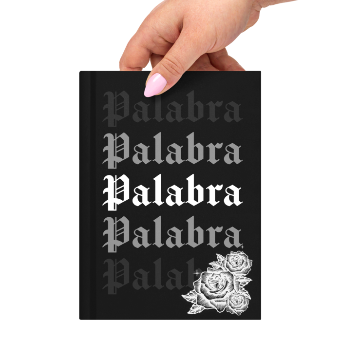 Palabra con Roses - Hardcover Matte Journal