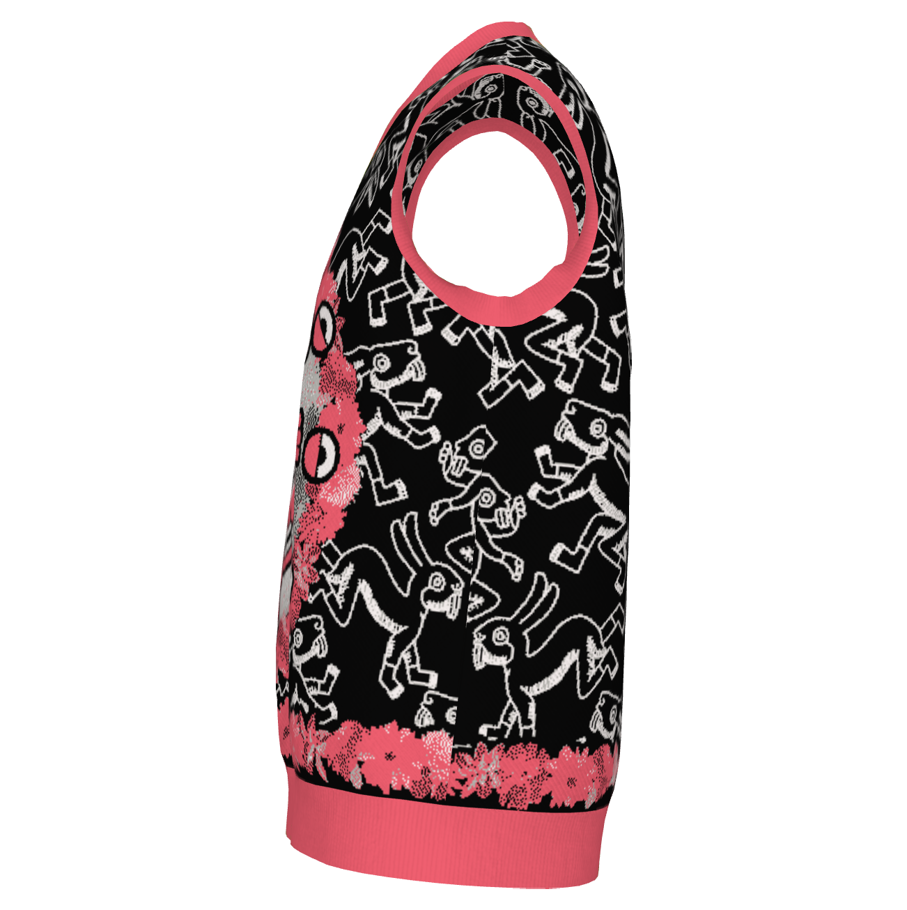 Ce Tochtli (One Rabbit, Mexica New Year 2026) - Unisex Knit Vest