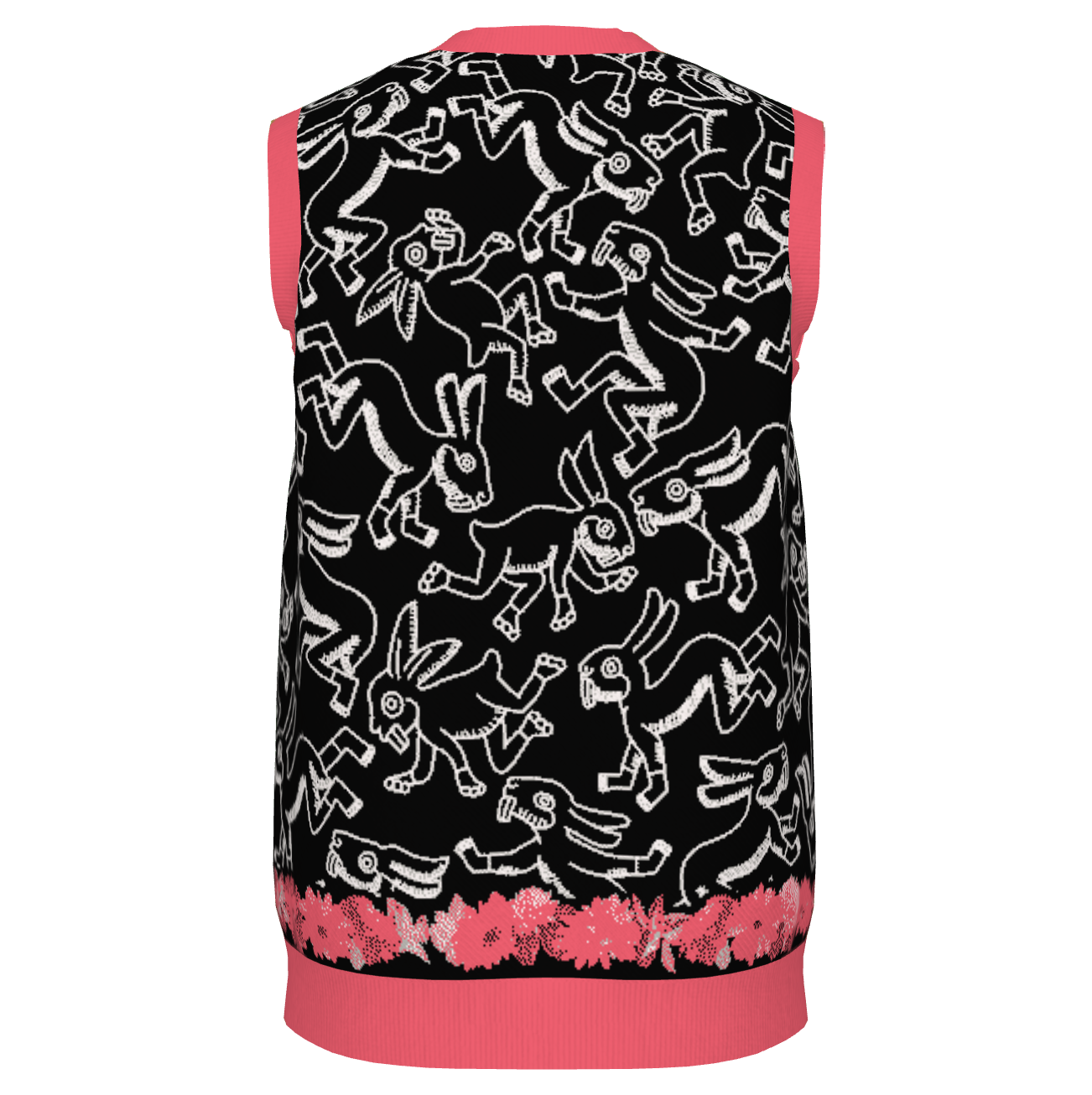 Ce Tochtli (One Rabbit, Mexica New Year 2026) - Unisex Knit Vest