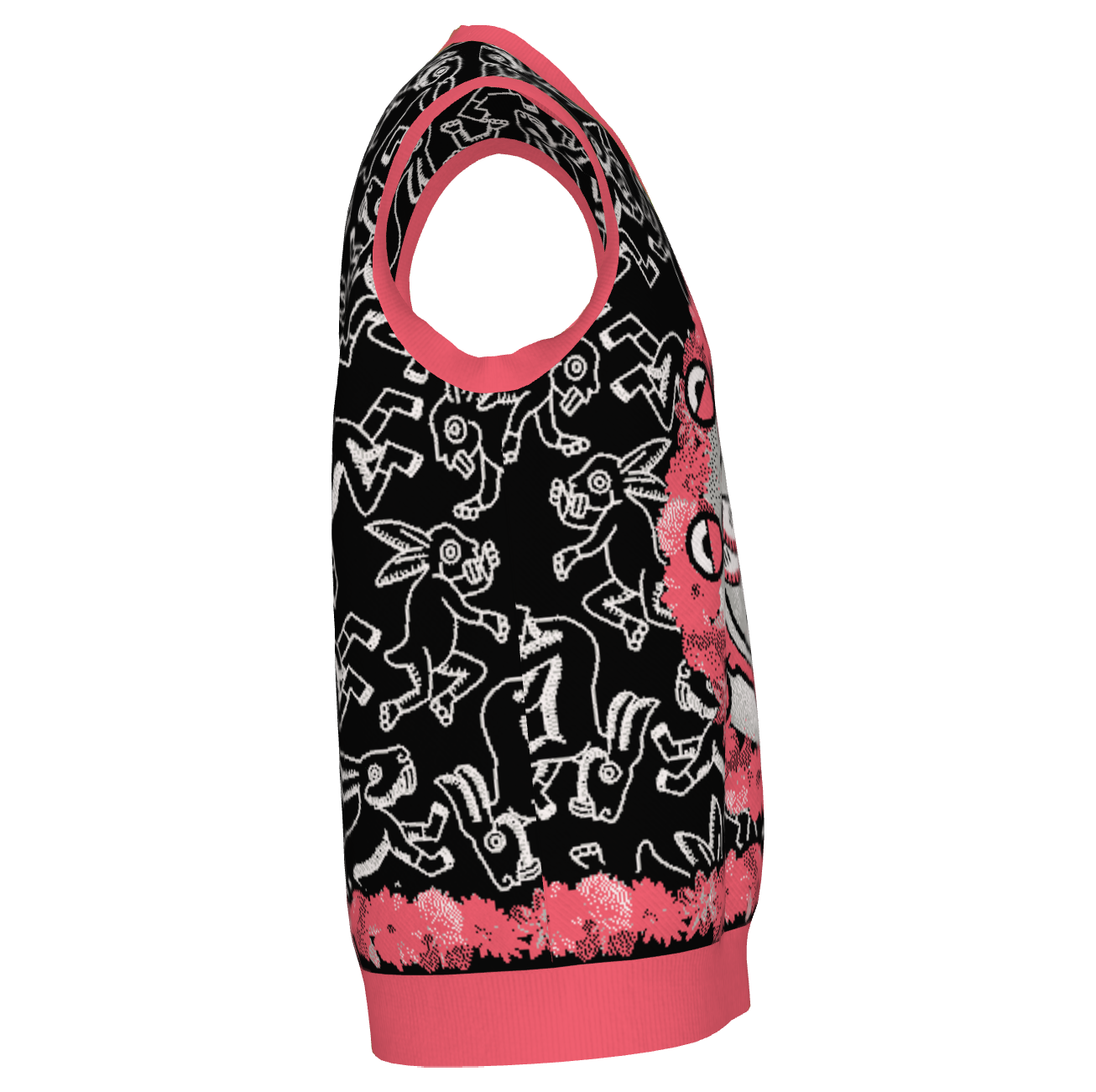 Ce Tochtli (One Rabbit, Mexica New Year 2026) - Unisex Knit Vest