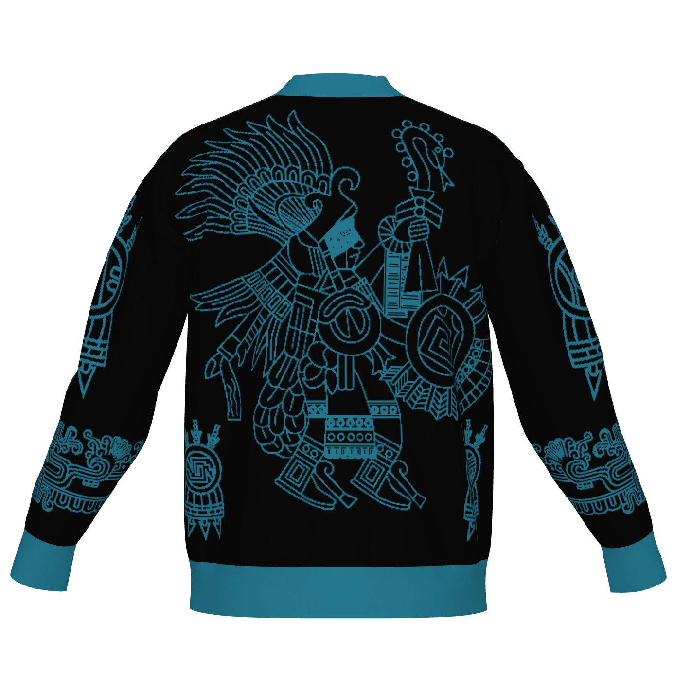 Huitzlampa (Direction of the South) - Unisex Knit Cardigan