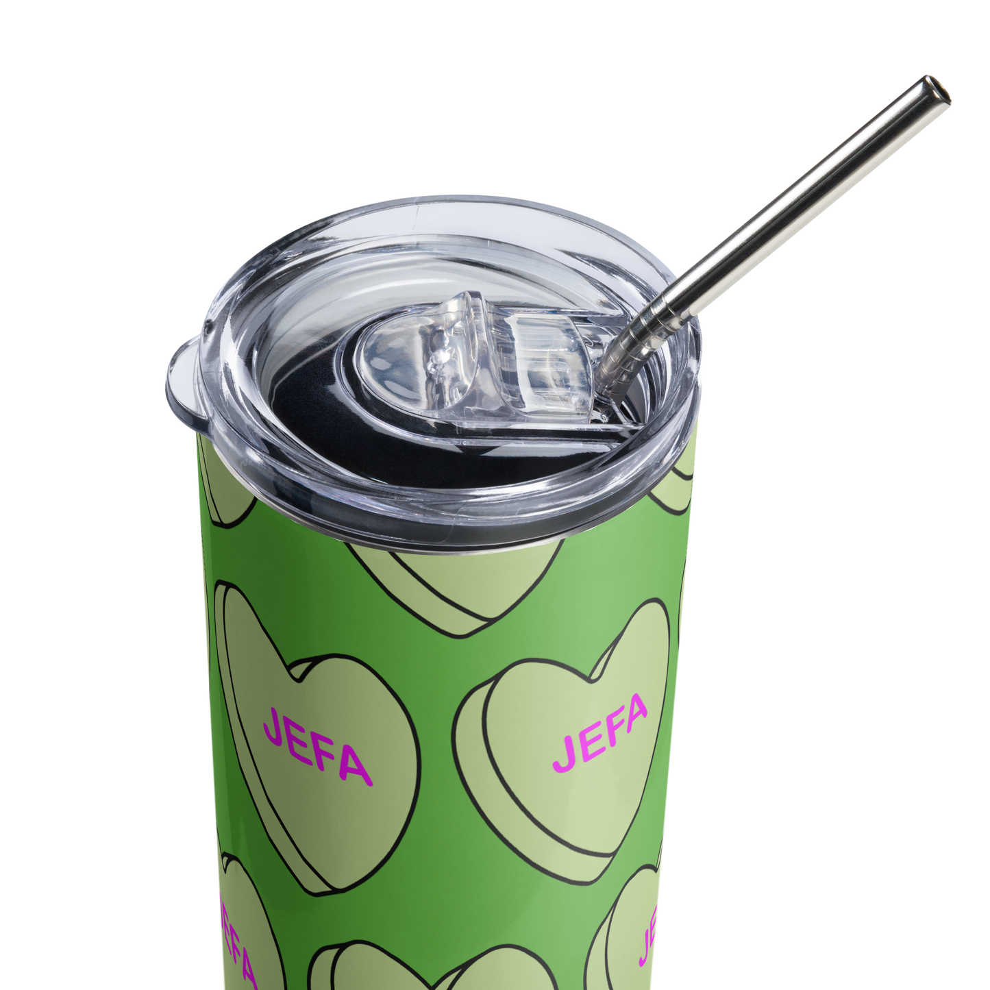 Jefa Candy Conversation Heart - Stainless steel tumbler
