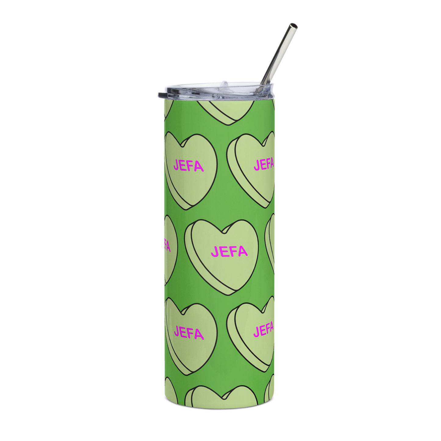 Jefa Candy Conversation Heart - Stainless steel tumbler