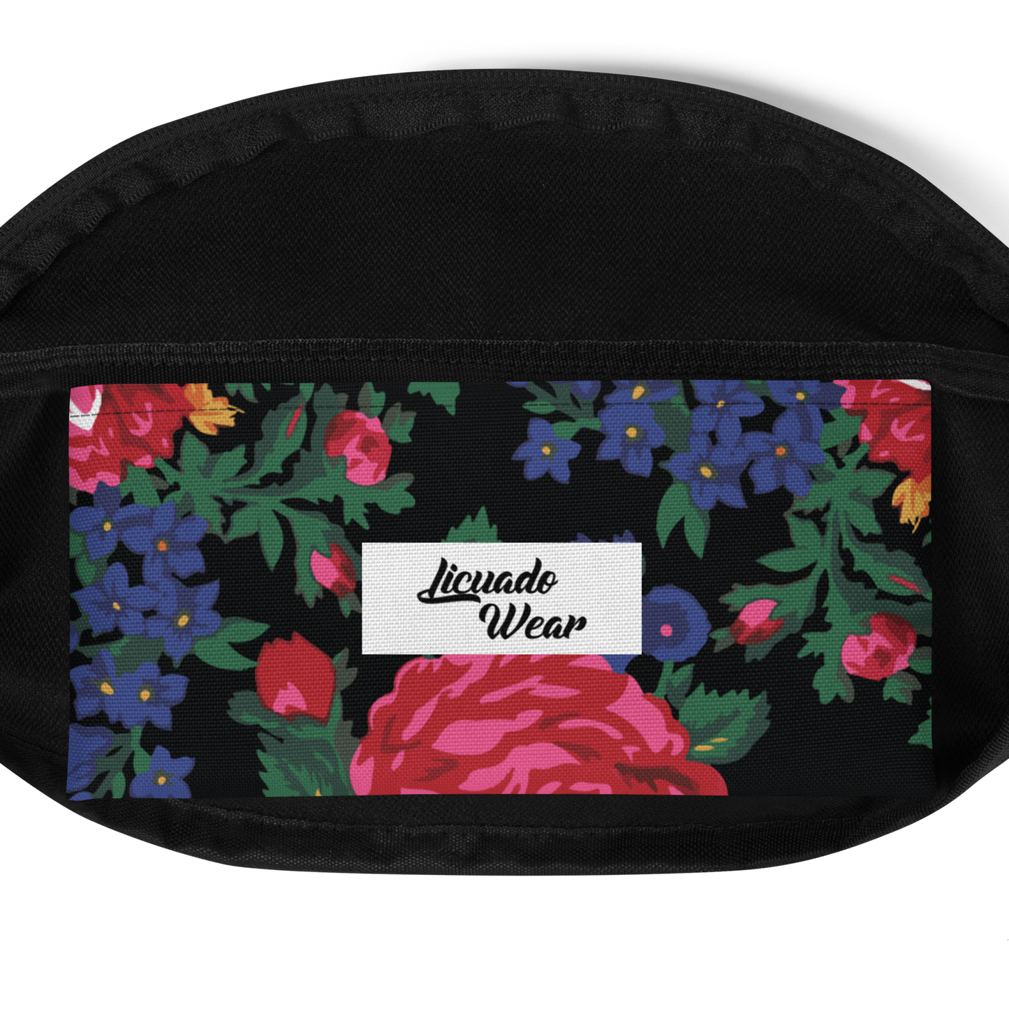 Kokum Floral (Black) - Fanny Pack