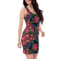 Kokum Floral (Black) - Sublimation Cut & Sew Dress