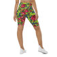 Kokum Floral (Lime Green) - Bike Shorts