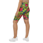 Kokum Floral (Lime Green) - Bike Shorts