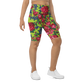 Kokum Floral (Lime Green) - Bike Shorts