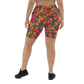 Kokum Floral (Orange) - Bike Shorts