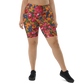 Kokum Floral (Orange) - Bike Shorts