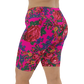 Kokum Floral (Pink) - Bike Shorts