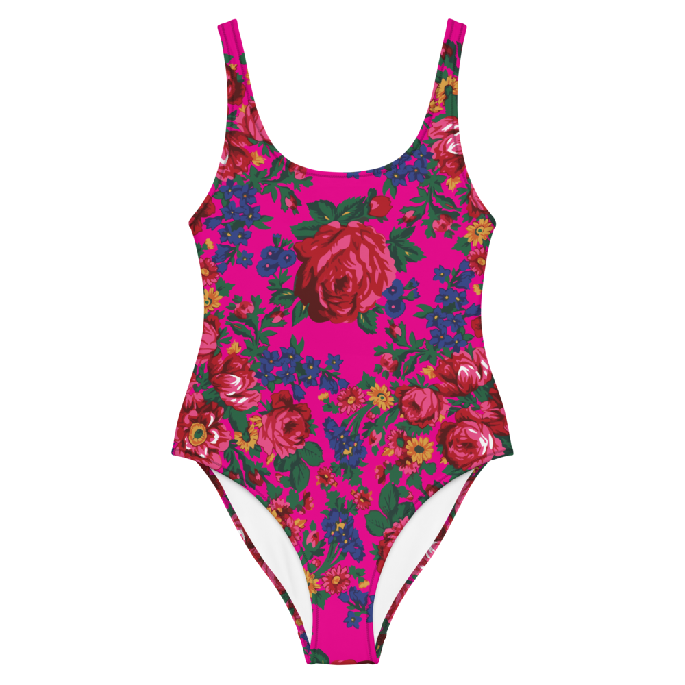 Kokum Floral (Pink) - One Piece Swimsuit