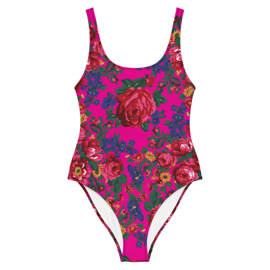 Kokum Floral (Pink) - One Piece Swimsuit