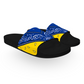 "LA" Blue and Gold Bandana - Unisex Slide Sandal