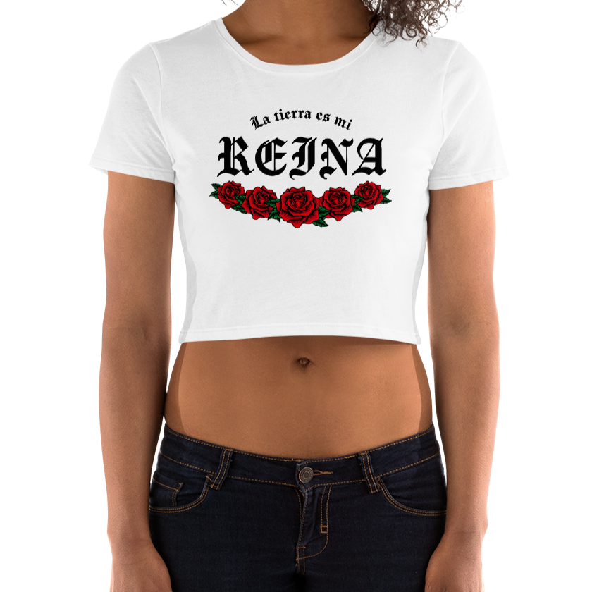 La tierra es mi reina (The land is my queen) - Cropped T-shirt
