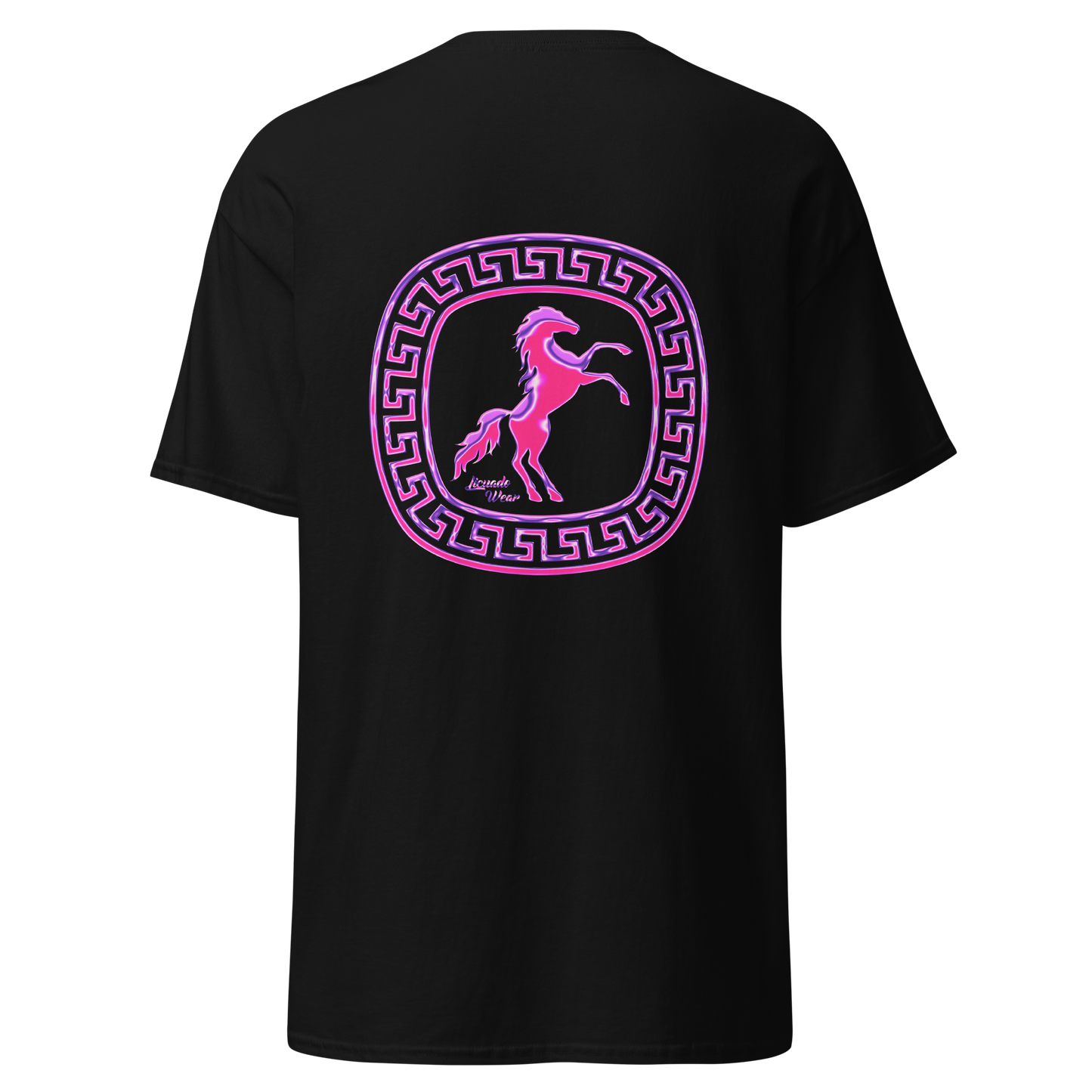 Let Me Ride (Pink Chrome Caballo/Horse) - Unisex T-shirt